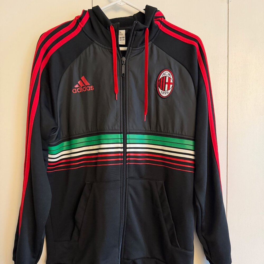AC Milan Full Zip Hoodie